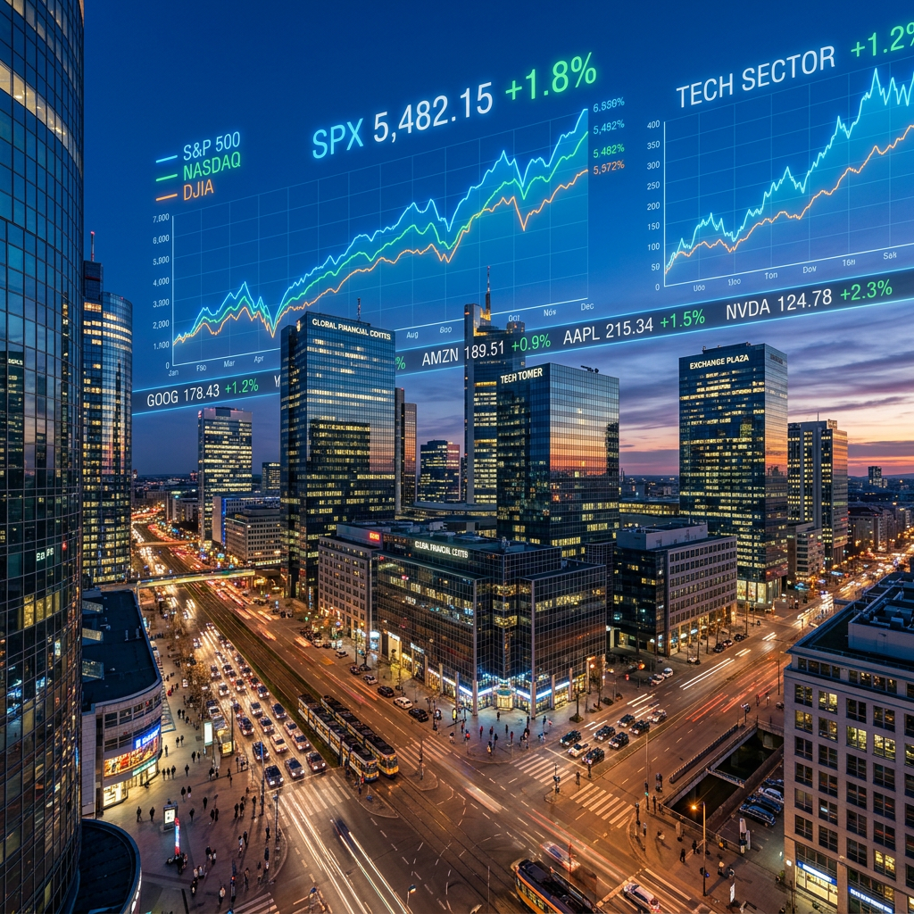 Markets Surge as Oil Prices Drop